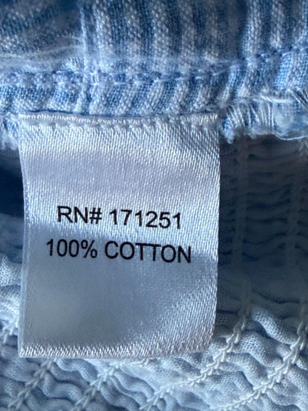 Love The Label Light Blue gingham Ruffle Halter Backless Top 39906 - Picture 14 of 16